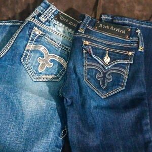 Rock Revival Jeans size 25 and 26 boot cut